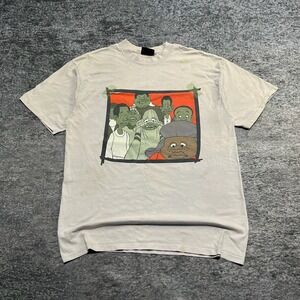 VTG Fat Albert The Junkyard Gang T Shirt Mens Large Hip-Hop Streetwear 90s Y2K